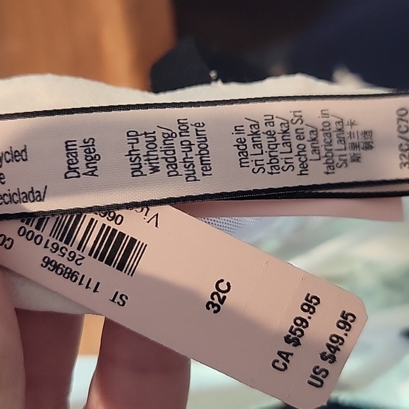 Victoria's secret dream Angles bra 32C NWT - Picture 2 of 3